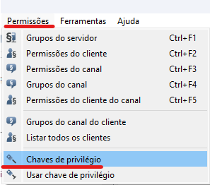 Como gerar uma chave/key de Server Admin/Server Query em seu servidor de TeamSpeak 3